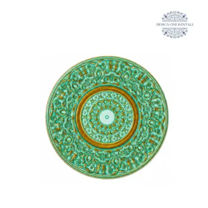 Egyptian Verde Charger Plate