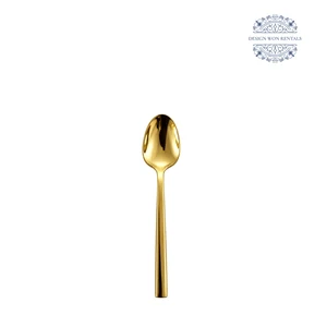 juliette collection flatware spoon in white background