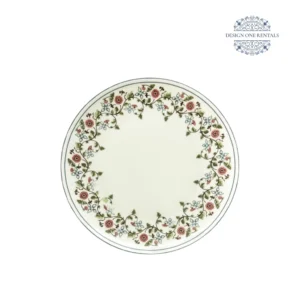 The Elie Dinner Plate in white background
