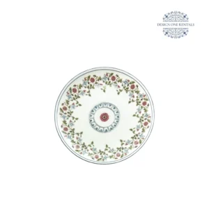 The Elie Salad Plate in white background