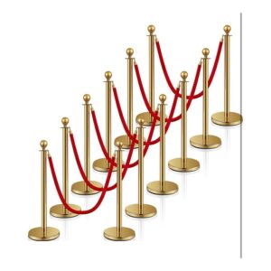 Gold Stanchion