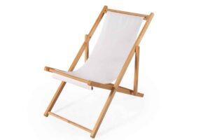 White Beach Chair