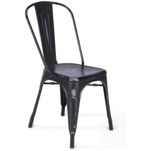 Black Metal Chair